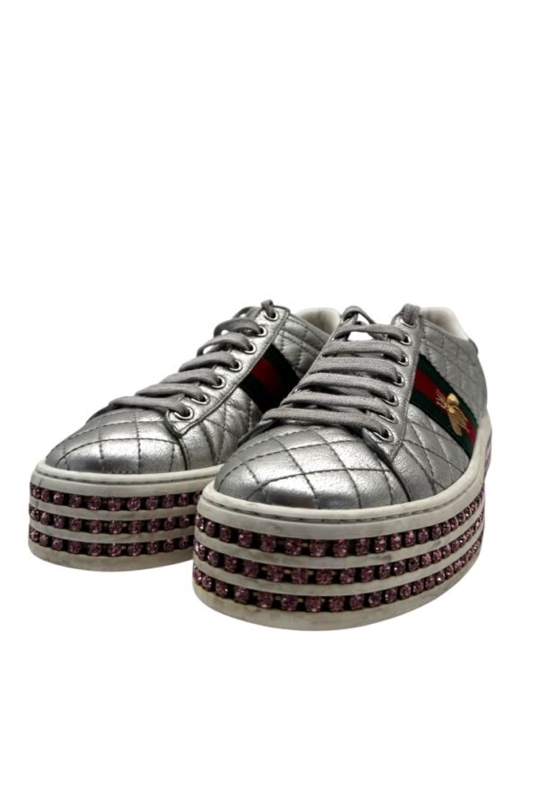 GUCCI - SNEAKERS ACE BEES METALLIC - Image 15
